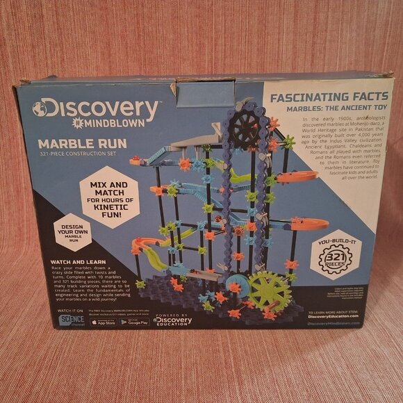 DISCOVERY Marble Run Set 321 pieces #mindblown Stem - Picture 3 of 13